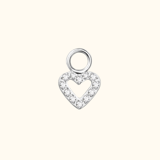 Icy Heart Charm
